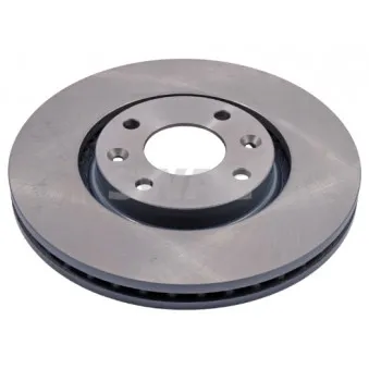 Jeu de 2 disques de frein avant SWAG 62 92 1121 pour CITROEN C5 1.6 HDI - 109cv