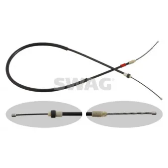 Tirette à câble, frein de stationnement SWAG OEM 4745N4