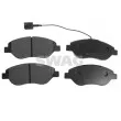 SWAG 70 11 6012 - Jeu de 4 plaquettes de frein avant