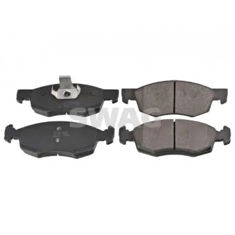 Jeu de 4 plaquettes de frein avant SWAG OEM 77363496