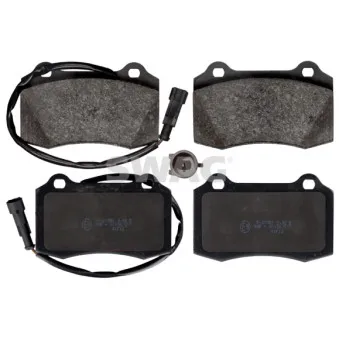 SWAG 70 11 6062 - Jeu de 4 plaquettes de frein arrière