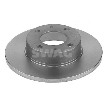 Jeu de 2 disques de frein avant SWAG 70 91 0616 pour FIAT 127 0.9 - 45cv