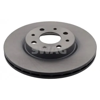 Jeu de 2 disques de frein avant SWAG 70 91 0617 pour FIAT PALIO 1.7 TD - 70cv