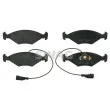SWAG 70 91 6397 - Jeu de 4 plaquettes de frein avant