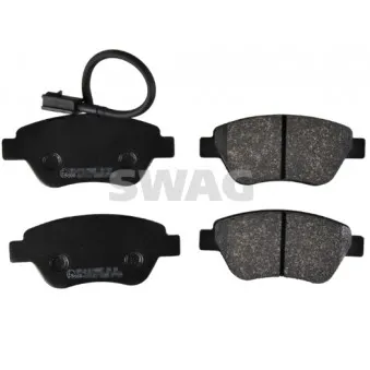 Jeu de 4 plaquettes de frein avant SWAG OEM 77364832