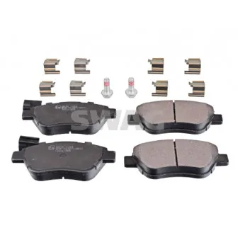 Jeu de 4 plaquettes de frein avant SWAG OEM 71770098