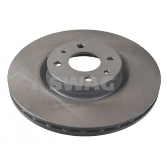 Jeu de 2 disques de frein avant SWAG 70 91 8546 pour LANCIA LYBRA 2.0 20V - 154cv