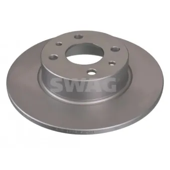 Jeu de 2 disques de frein arrière SWAG 70 93 6830 pour LANCIA LYBRA 2.0 20V - 154cv