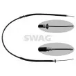 SWAG 70 94 9619 - Tirette à câble, frein de stationnement