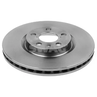 Jeu de 2 disques de frein avant SWAG 74 91 4075 pour FIAT DOBLO 1.6 D Multijet - 95cv