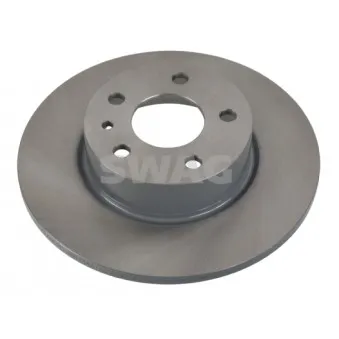 Jeu de 2 disques de frein arrière SWAG 74 91 4079 pour LANCIA LYBRA 2.4 JTD - 135cv
