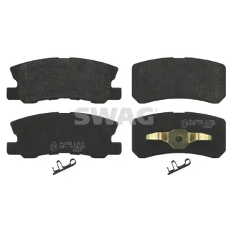 Jeu de 4 plaquettes de frein arrière SWAG OEM 4605A448