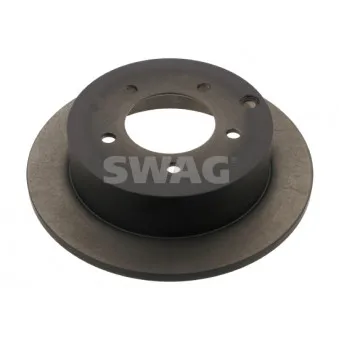 Jeu de 2 disques de frein arrière SWAG 80 93 1280 pour MITSUBISHI LANCER 1.8 DI-D - 150cv
