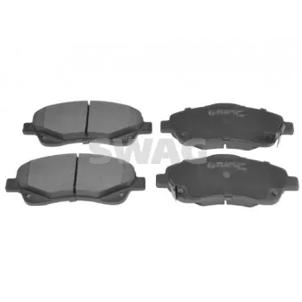 Jeu de 4 plaquettes de frein avant SWAG OEM 0446505220