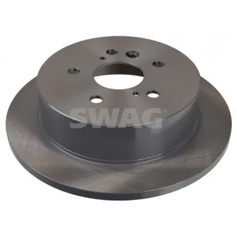 Jeu de 2 disques de frein arrière SWAG 81 92 7478 pour TOYOTA AVENSIS 2.0 D - 116cv