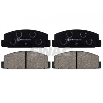 Jeu de 4 plaquettes de frein arrière SWAG OEM geyt2643z