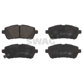 Jeu de 4 plaquettes de frein avant SWAG OEM 04465B1280