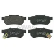Jeu de 4 plaquettes de frein arrière SWAG [85 91 6301]