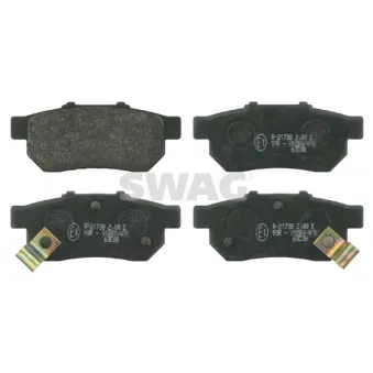 Jeu de 4 plaquettes de frein arrière SWAG OEM 43022SR3010