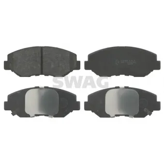 Jeu de 4 plaquettes de frein avant SWAG OEM 45022TEAT00