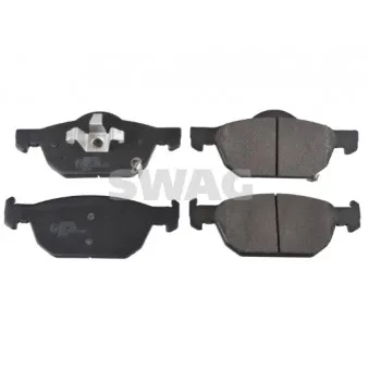 Jeu de 4 plaquettes de frein avant SWAG 85 91 6791 pour HONDA CIVIC 1.8 i-VTEC - 141cv