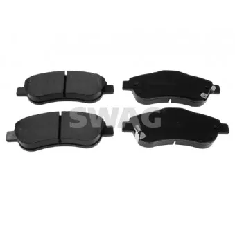 Jeu de 4 plaquettes de frein avant SWAG OEM 45022swwg02