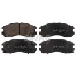 SWAG 87 91 6720 - Jeu de 4 plaquettes de frein avant