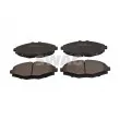 SWAG 89 91 6341 - Jeu de 4 plaquettes de frein avant