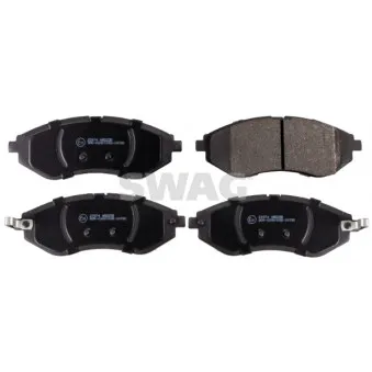 Jeu de 4 plaquettes de frein avant SWAG OEM 94566892