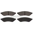 SWAG 89 91 6722 - Jeu de 4 plaquettes de frein arrière