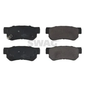 Jeu de 4 plaquettes de frein arrière SWAG OEM 583023KA40
