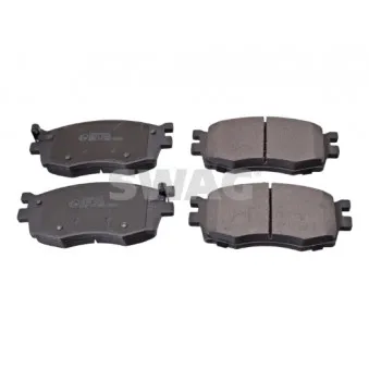 Jeu de 4 plaquettes de frein avant SWAG OEM 581011GE00
