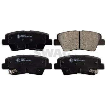 Jeu de 4 plaquettes de frein arrière SWAG OEM 583023FA11