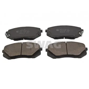 Jeu de 4 plaquettes de frein avant SWAG 91 91 6816 pour HYUNDAI IX35 2.0 GDi - 166cv