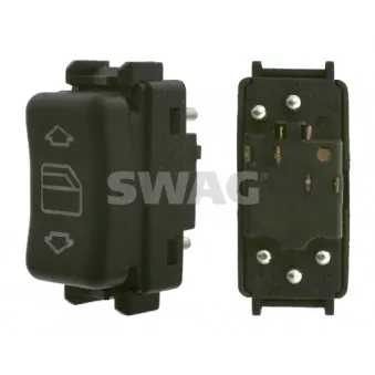 Interrupteur, lève-vitre avant droit SWAG OEM A1248204510