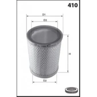 Filtre à air MECAFILTER OEM 7701023283