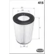 MECAFILTER EL3923 - Filtre à air