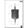 MECAFILTER ELE3580 - Filtre à carburant