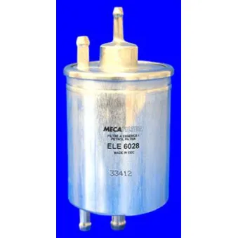 Filtre à carburant MECAFILTER ELE6028 pour MERCEDES-BENZ CLASSE C C 180 - 129cv