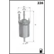 MECAFILTER ELE6107 - Filtre à carburant