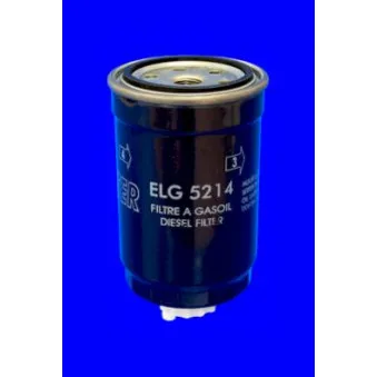 Filtre à carburant MECAFILTER ELG5214 pour SCANIA 3 - series 143 H/450 - 450cv