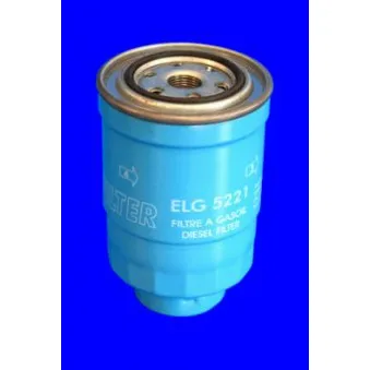 Filtre à carburant MECAFILTER ELG5221