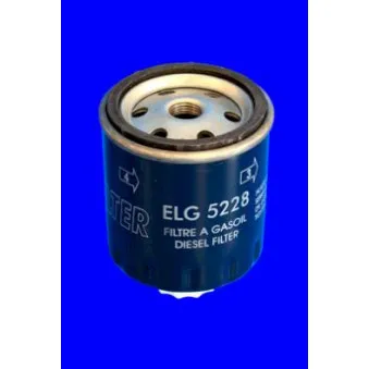 Filtre à carburant MECAFILTER ELG5228
