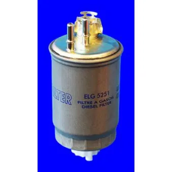 Filtre à carburant MECAFILTER OEM BSG 25-130-007