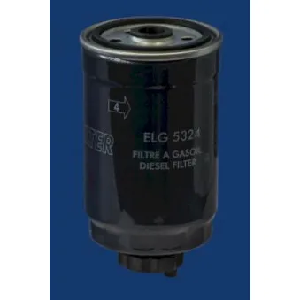 MECAFILTER ELG5324 - Filtre à carburant