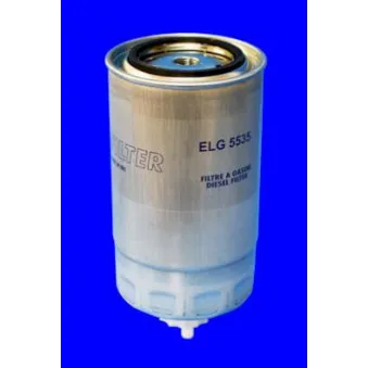 Filtre à carburant MECAFILTER ELG5535 pour IVECO STRALIS AS 440S54 - 540cv