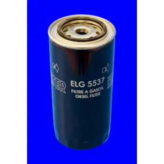 Filtre à carburant MECAFILTER ELG5537 pour IVECO EUROCARGO 180 E 24, 180 E 25 tector - 240cv