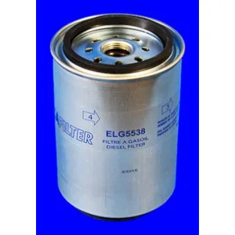 Filtre à carburant MECAFILTER ELG5538 pour SCANIA 4 - series 114 C/380 - 381cv