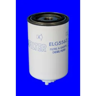 Filtre à carburant MECAFILTER ELG5563