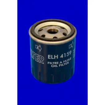 Filtre à huile MECAFILTER ELH4159 pour FORD FIESTA 1.0 - 45cv